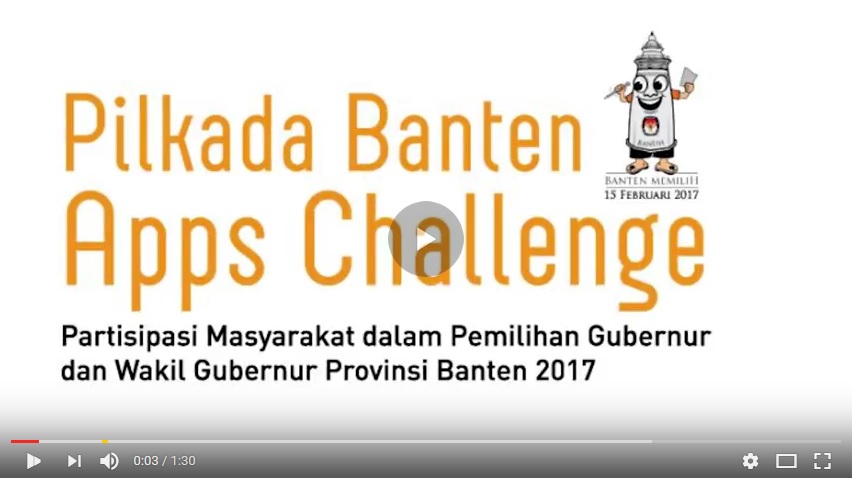 Read more about the article Sosialisasi Pilkada Banten Apps Challenge