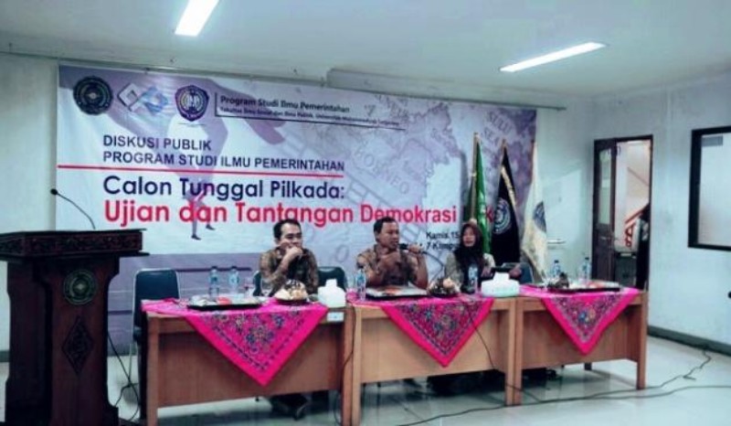 Read more about the article Mahasiswa Tangerang Soroti Problematika Calon Tunggal Pilkada 2018