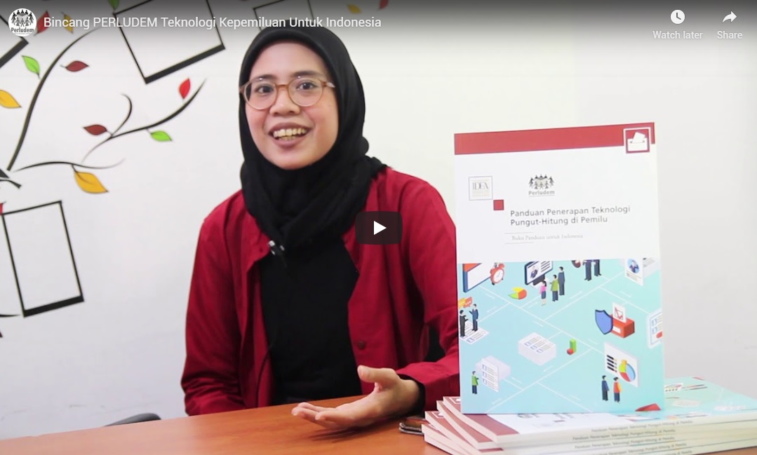 Read more about the article Bincang PERLUDEM Teknologi Kepemiluan Untuk Indonesia